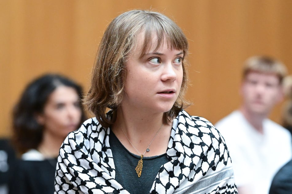 Greta Thunberg (23) tritt sein dem Hamas-Angriff am 7. Oktober 2023 als Kritikern Israels auf.
