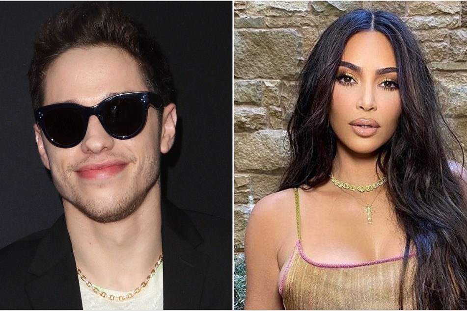 On Wednesday, Kim Kardashian and Pete Davidson met with friends at a social club in New York City one day after their low-key dinner on Staten Island.