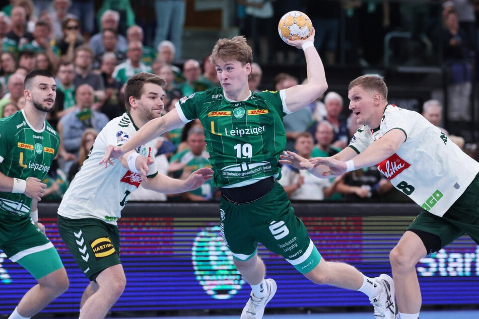 Finn Schrovens (23) Vertrag beim SC DHfK Leipzig läuft bis 2028.