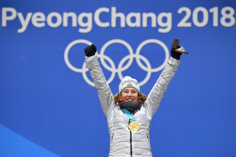 Bei den Olympischen Spielen 2018 stand Dahlmeier in drei von vier Einzelrennen auf dem Podium.