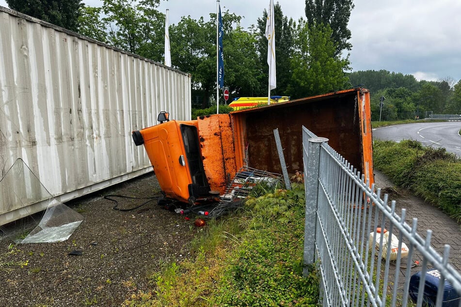 Weitere Fahrzeuge waren nicht am Unfall beteiligt.