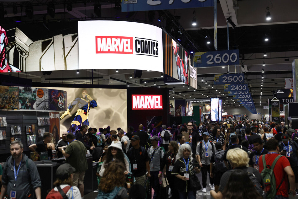 Guests attend Preview Night for 2024 Comic-Con International at San Diego Convention Center on Wednesday in San Diego, California.