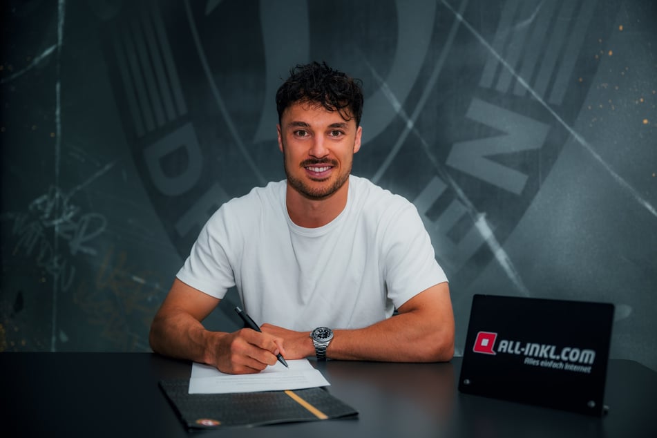 Hat bei Dynamo Dresden unterschrieben: Simon Straudi (27).