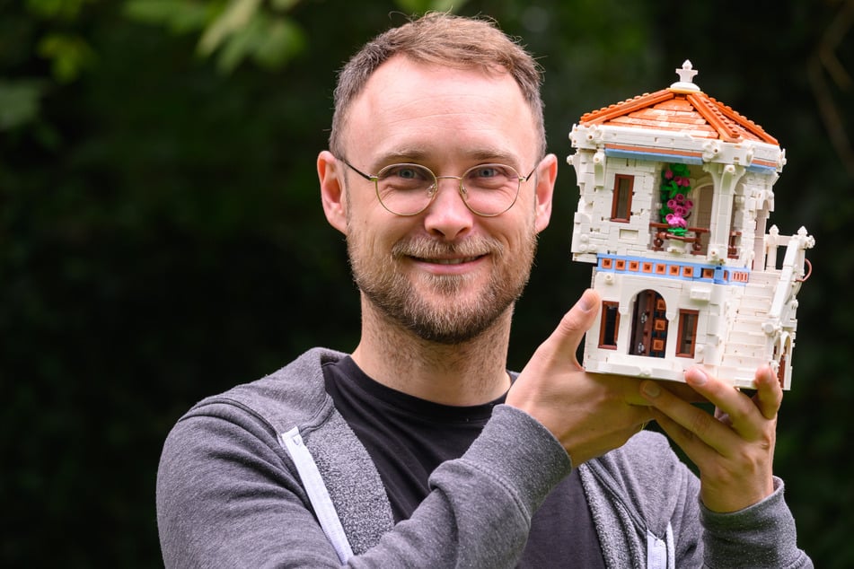 Lego-Bauer Martin Gebert (36) darf sein Modell in Dänemark ausstellen.