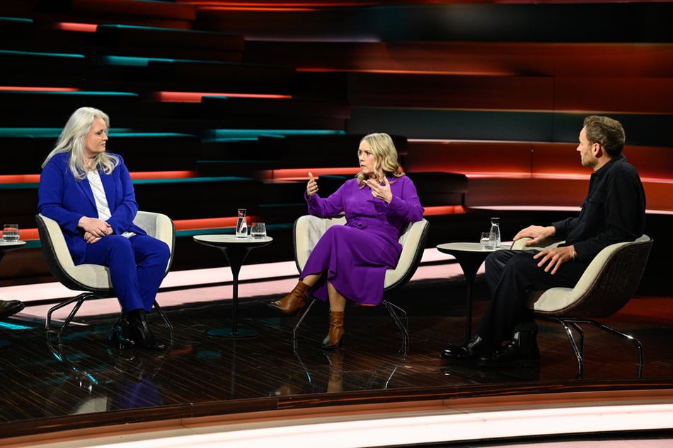 Zu Gast waren außerdem Katharina Zweig (49, l.), Judith Simon (48, M.) und Leon Windscheid (37).