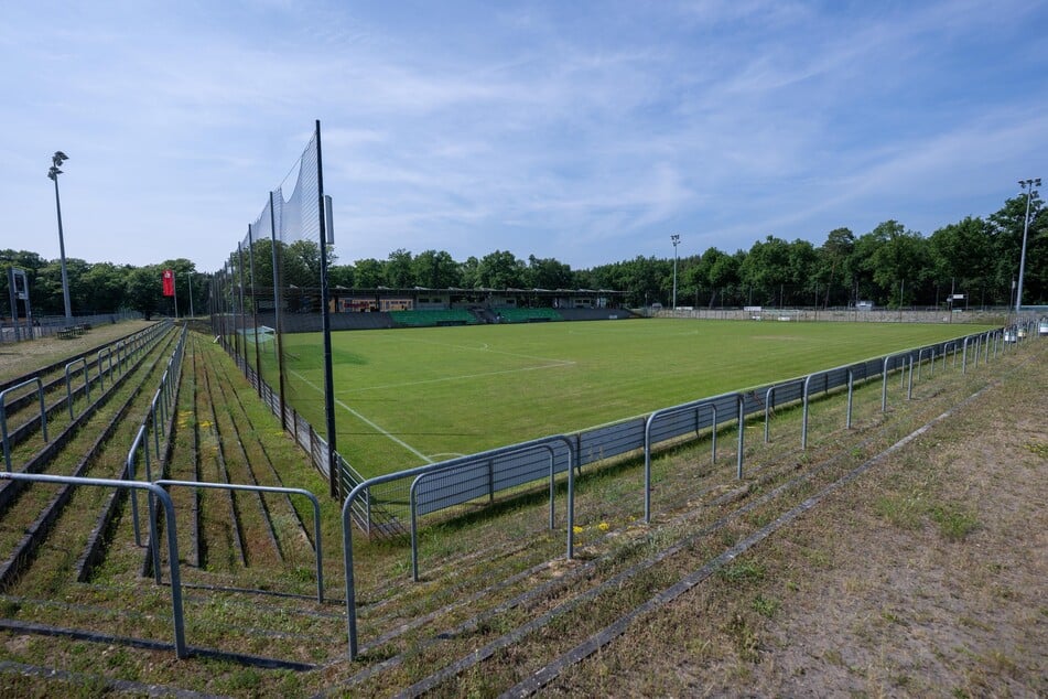 Das ist die Spree-Arena in Fürstenwalde, wo die VSG Altglienicke seit einem Jahr gastiert.