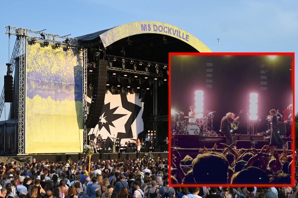 Hamburg Veranstaltungen: Mitten auf Konzert von MS-Dockville-Festival: Gitarrist bricht auf Bühne zusammen