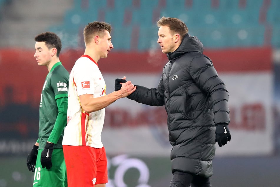 Julian Nagelsmann (39, r.) war zwei Jahre lang ziemlich erfolgreich mit RB Leipzig unterwegs. Würde das auch heute noch funktionieren?