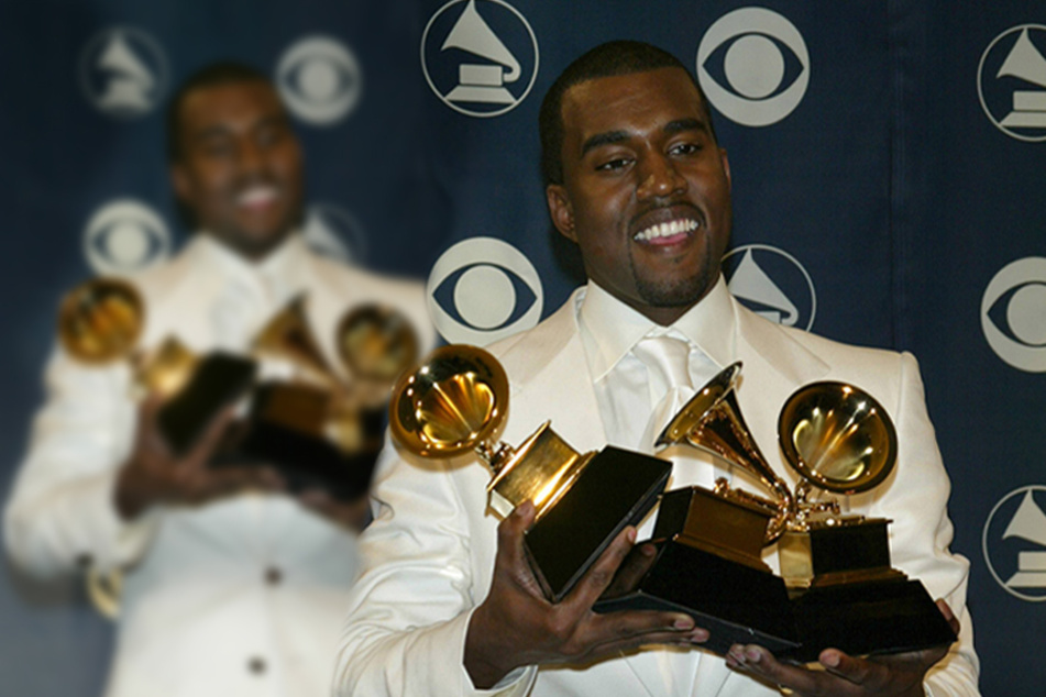 Ye's debut album, The College Dropout, took home the Grammy for Best Rap Album at the 47th Grammy Awards.