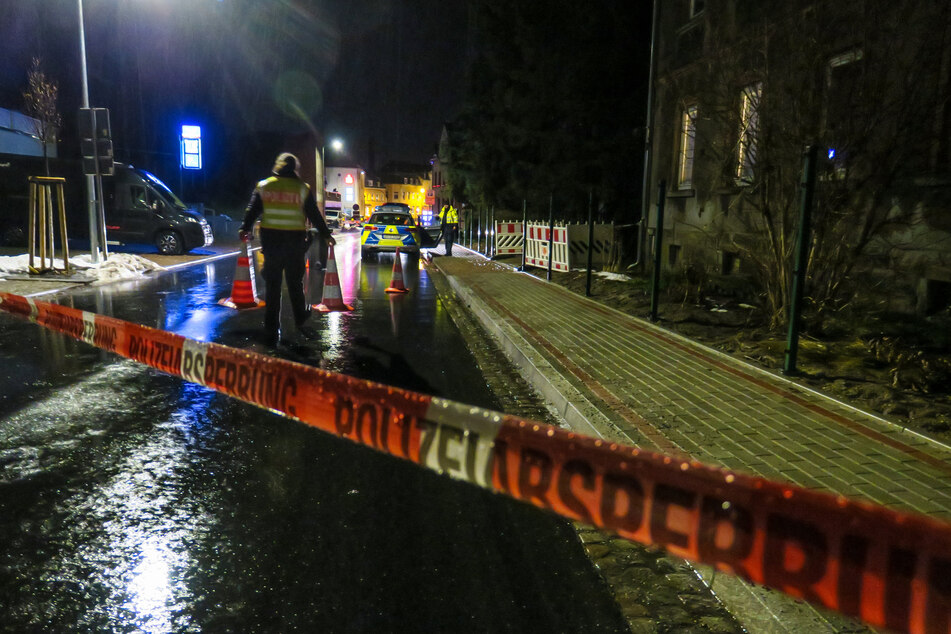 Ein Mann hatte in Lichtenstein versucht, einen Beamten umzufahren.