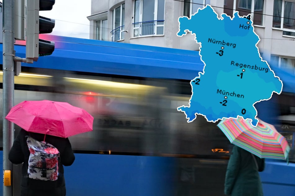 Schnee, Graupel, Glätte: So wird das Wetter in Bayern