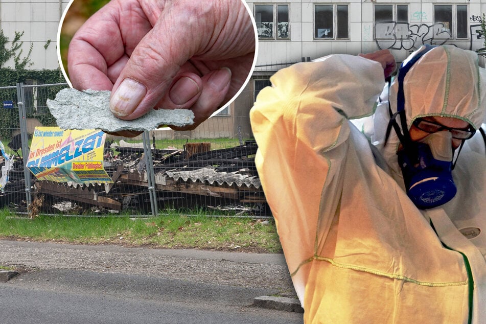 Dresden: Fünf Wochen nach erstem Alarm in Strehlen: Giftiger Asbest wird vom Wind verteilt
