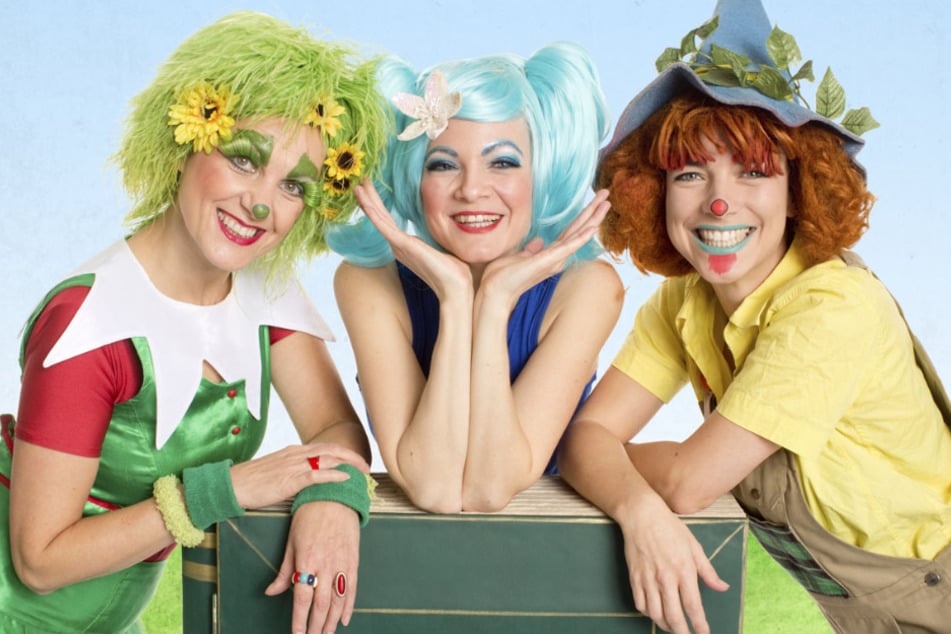 Die Waldgeister Moosmutzel und Waldwuffel und das blaue Ypsilon.