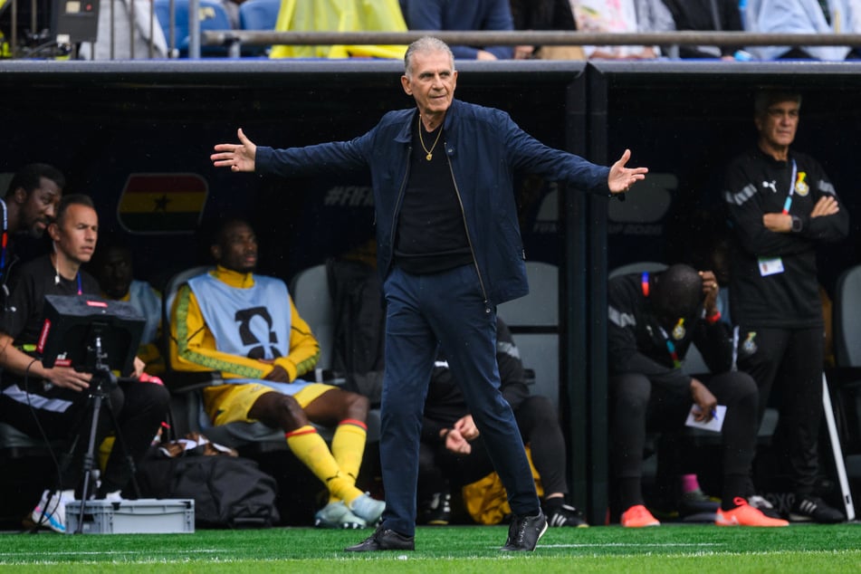 Ghanas Ex-Coach Carlos Queiroz (73) soll keinen Kontakt mit Köhn gehabt haben.