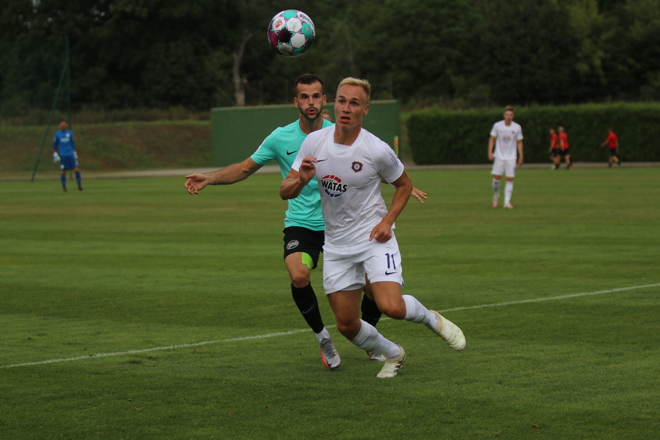 Erzgebirge Aue hat sein erstes Vorbereitungspiel im Trainingslager verloren.