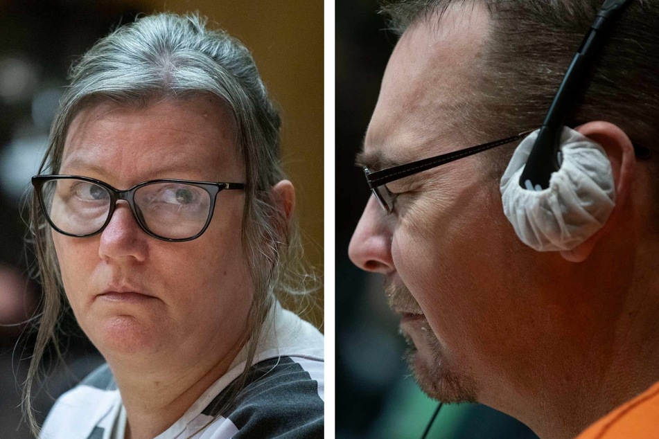 Jennifer Crumbley (l.) and her husband James Crumbley (r.) were the first parents of a school shooter convicted of involuntary manslaughter in the United States for the actions of their child.