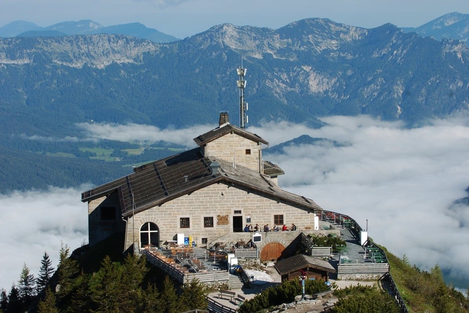 So sah das Kehlsteinhaus vor dem Brand aus.