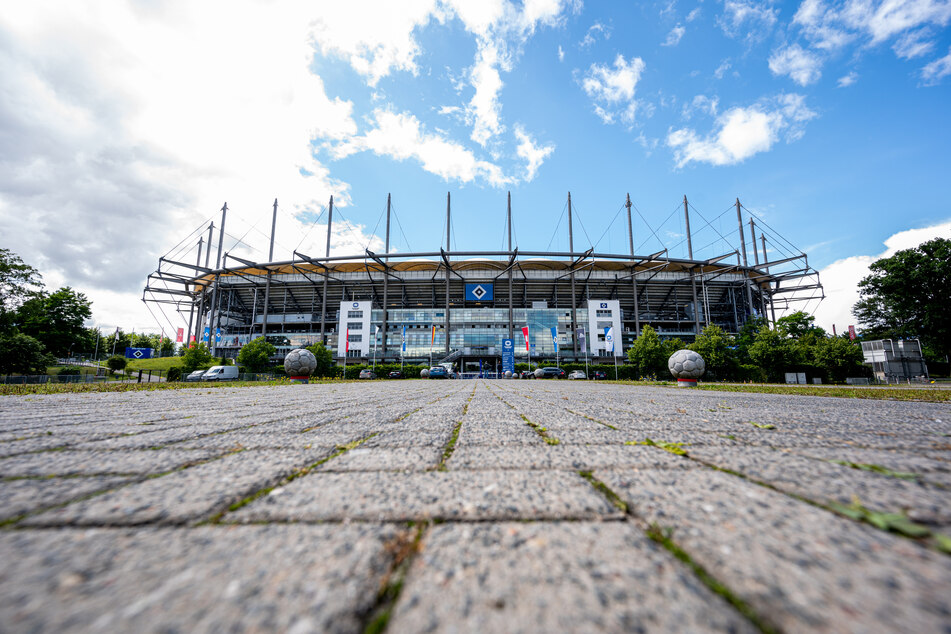 Das Volksparkstadion im Hamburger Stadtteil Stellingen.