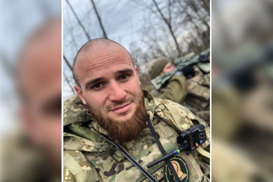 Oleksandr Pielieshenko zeigte auf Social Media Aufnahmen aus seinem Leben als Soldat.