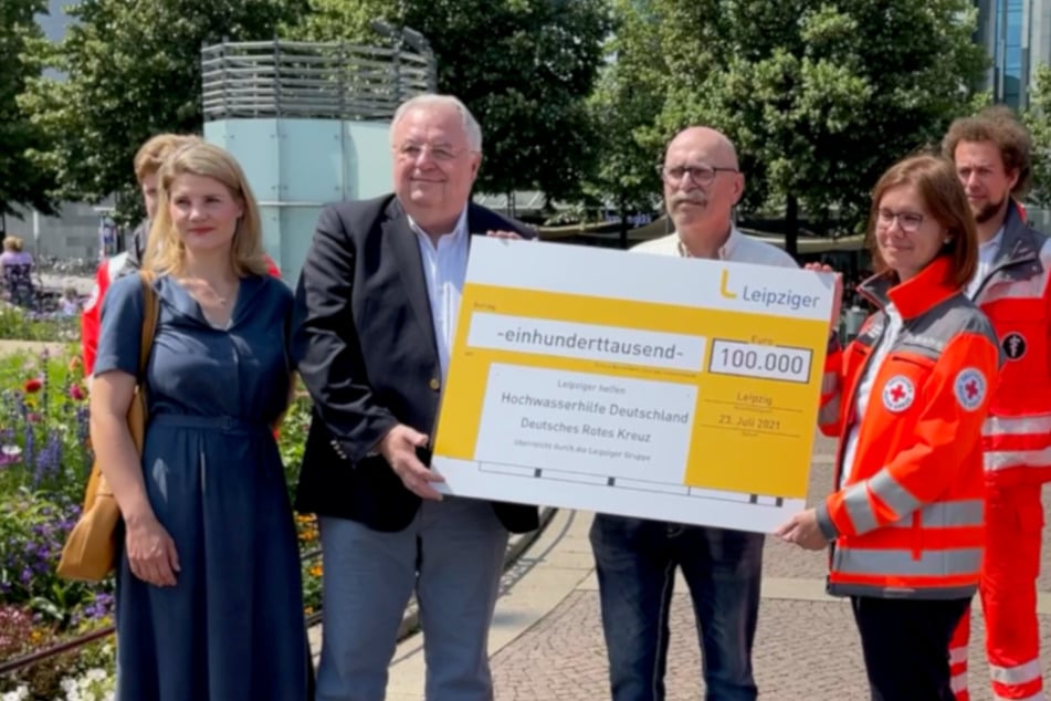 Leipzig: Für Hochwasser-Opfer: Leipziger Gruppe spendet 100.000 Euro, startet Crowdfunding-Aktion