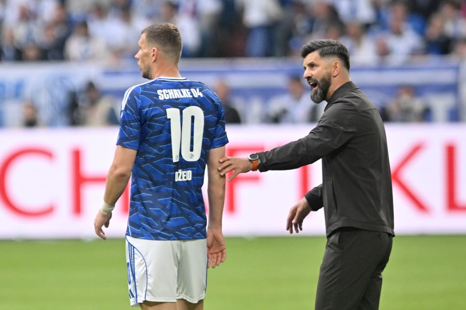 Edin Dzeko (40) und Miron Muslic (43) sind die Gesichter der Schalker Bundesliga-Rückkehr.