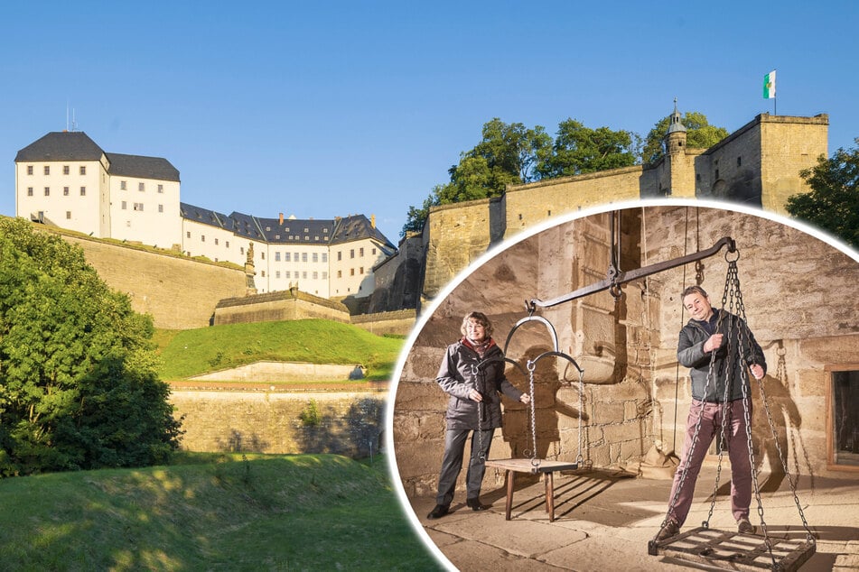 Dresden: Festung Königstein auf Reisen: Warum Augusts Waage jetzt in Polen steht