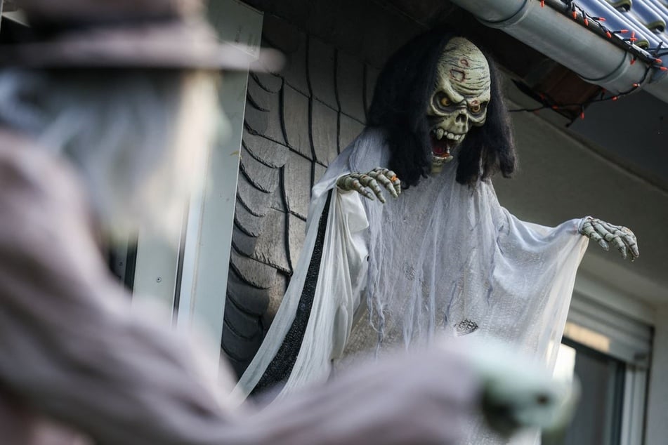 In Mettmann können sich Besucher schon Wochen vor Halloween gruseln.