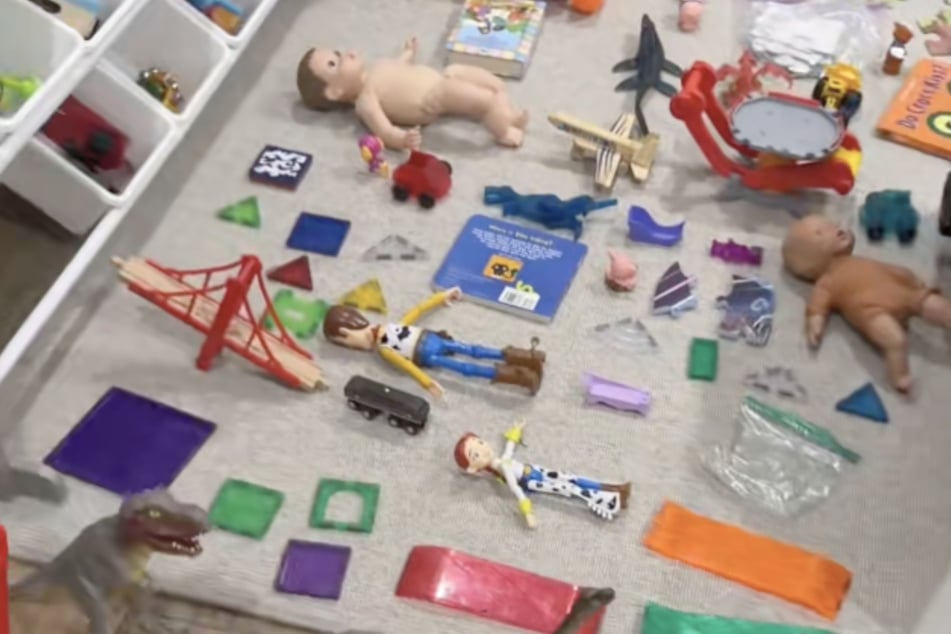 An diesem Ordnungssystem des Fünfjährigen kann sich manch Erwachsener ein Beispiel nehmen.