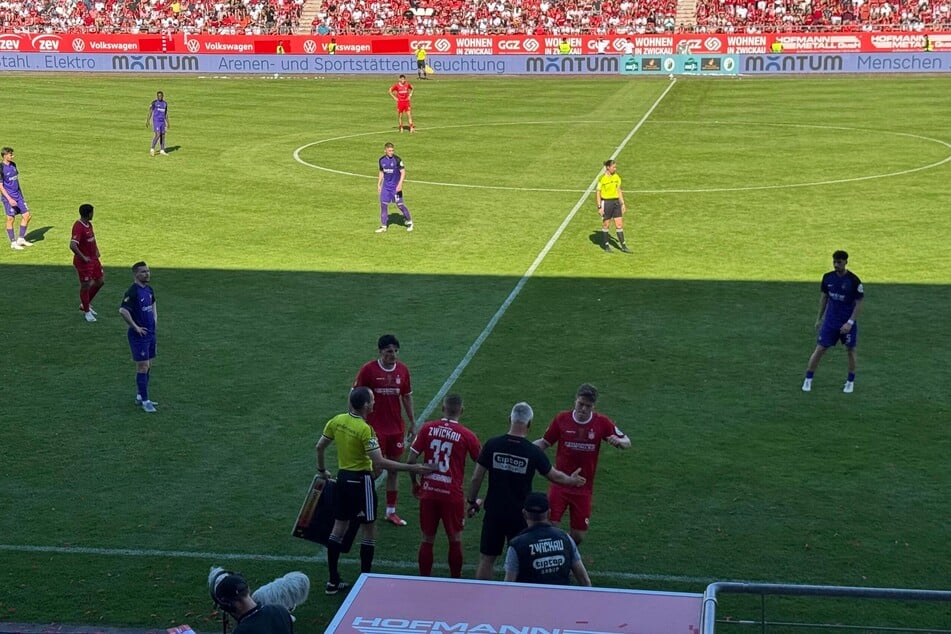 Marc-Philipp Zimmermann läuft beim Sachsenpokal-Finale das letzte Mal für den FSV Zwickau auf.
