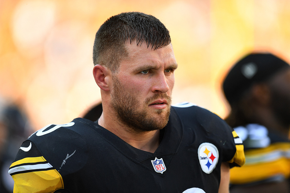 TJ Watt suffered a torn pectoral in the fourth quarter of a wild 23-20 overtime opening victory over the Cincinnati Bengals (file photo).