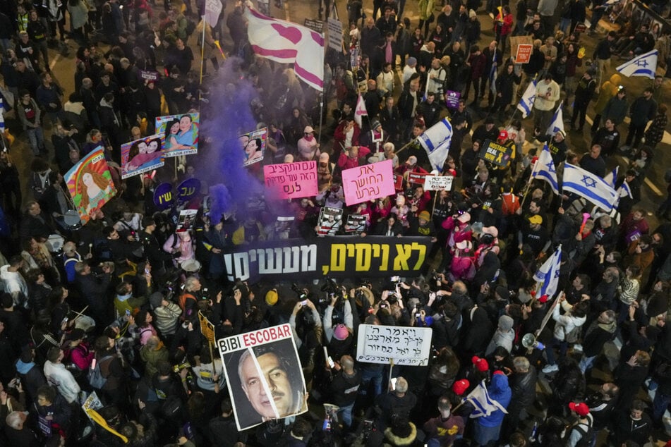 Die Verhandlungen in der Sackgasse: Demonstranten kämpfen nichtsdestotrotz weiter um die Freilassung der Geiseln und machen Druck auf die Regierung. (Archivfoto)