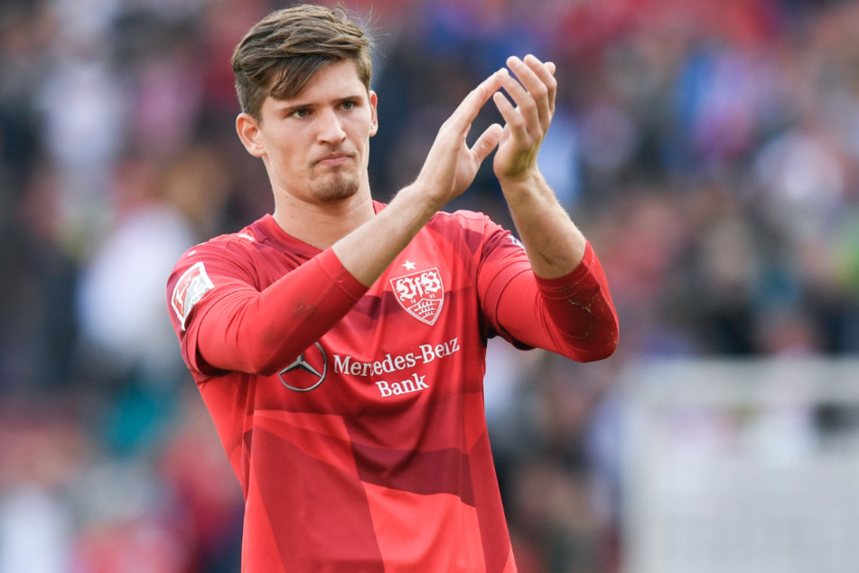 Stuttgarts Torwart Gregor Kobel steht offenbar bei Hertha BSC auf der Liste.