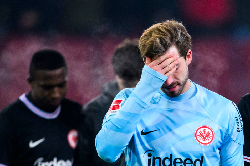 Die Rückrunde lief nicht für Eintracht Frankfurts sonst so sicheren Rückhalt Kevin Trapp (33).