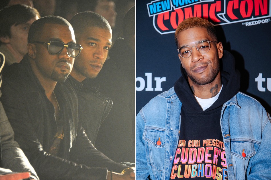 In a recent interview, rapper Kid Cudi (r) shared that he and Kanye West have settled a messy feud the two have had for nearly two years.