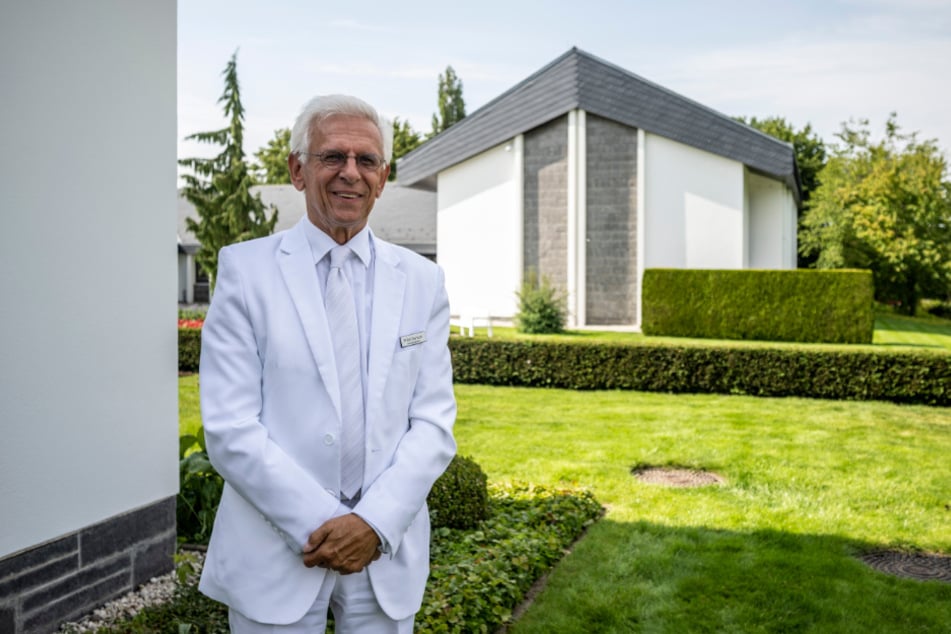 Tempelpräsident Ralf Bartsch (74) ist Mormone in vierter Generation: "Meine Urgroßmutter hatte 1921 in Dresden Kontakt zu Missionaren."