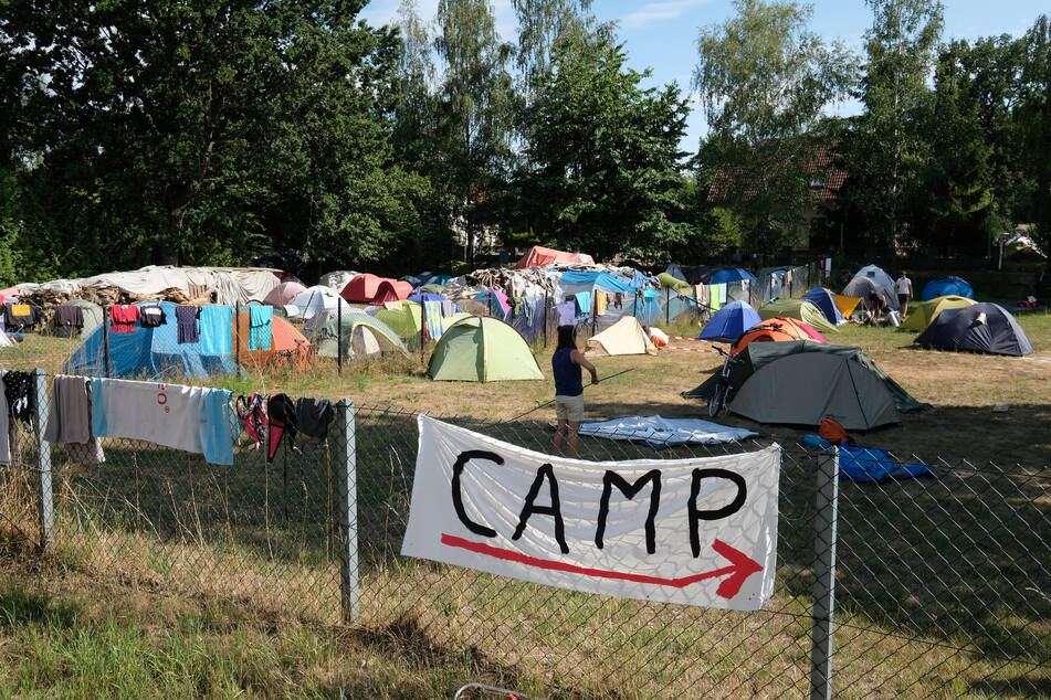 Das zwölftägige Klimacamp Leipziger Land soll 500 Teilnehmer zusammenbringen. Fokus ist in diesem Jahr ein Thema, das zurzeit viele Gemüter erhitzt. (Archivbild)