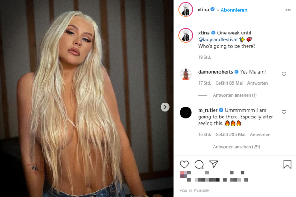 So mega-heiß zeigte sich Christina Aguilera (40) plötzlich auf Instagram.