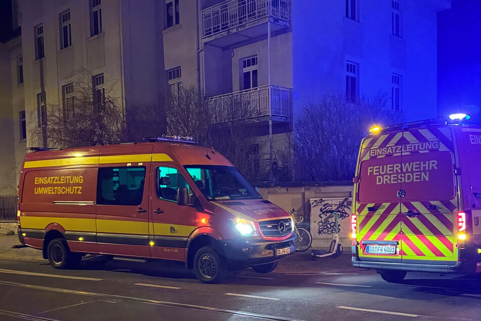 Im Februar 2025 musste die Feuerwehr an die Schaufußstraße ausrücken.