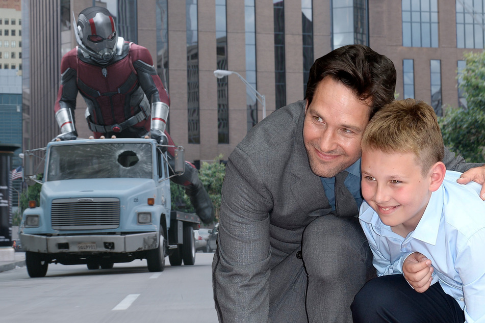 Paul Rudd als Kino-Mitarbeiter? "Ant-Man"-Star legt seinen Sohn aufs Kreuz