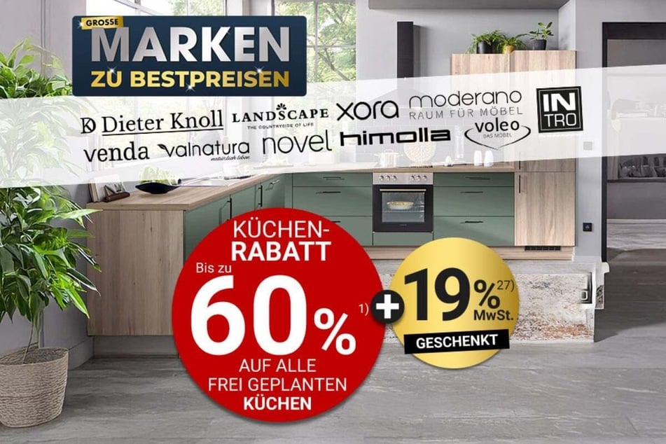 Ayrıca, tüm serbest planlı mutfaklarda %60 artı %19 indirim uygulanmaktadır.¹²⁷