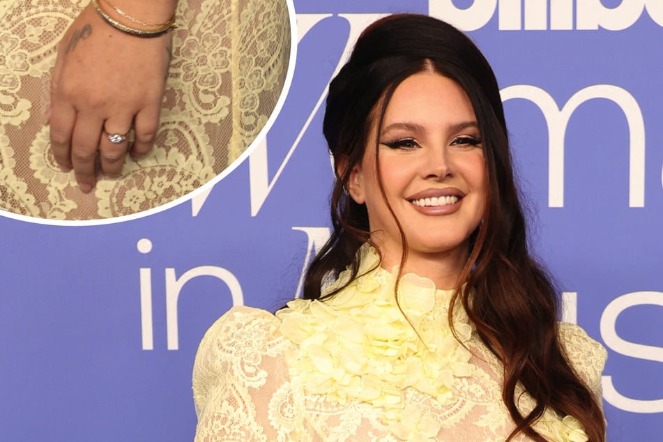 Beim "2023 Billboard Woman in Music"-Event trug Lana Del Rey (37) einen verdächtigen Klunker am Finger: Handelt es sich hierbei um einen Verlobungsring?