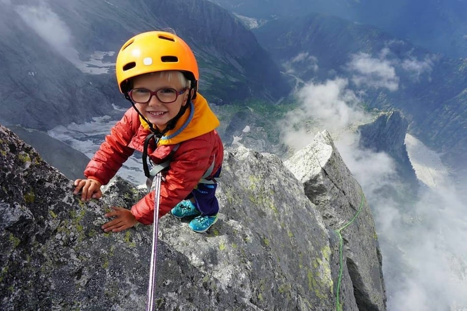 Jackson Houlding (3) ist der jüngste Mensch, der je auf den Piz Badile geklettert ist.