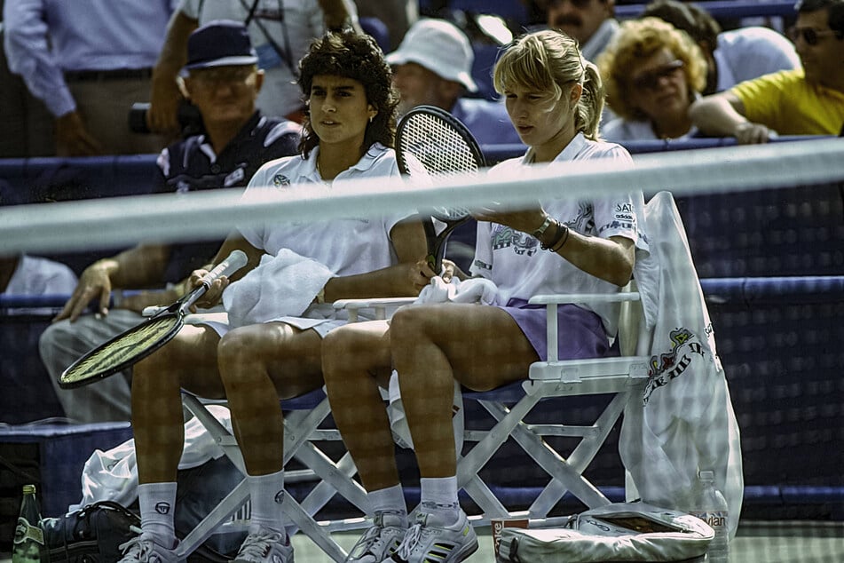 Gabriela Sabatini (53) und Steffi Graf (54) spielten regelmäßig Doppel miteinander.