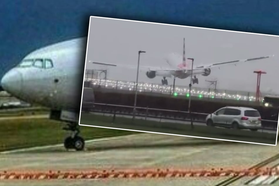 Horror-Landung: Boeing 777 entgeht knapp einer Katastrophe
