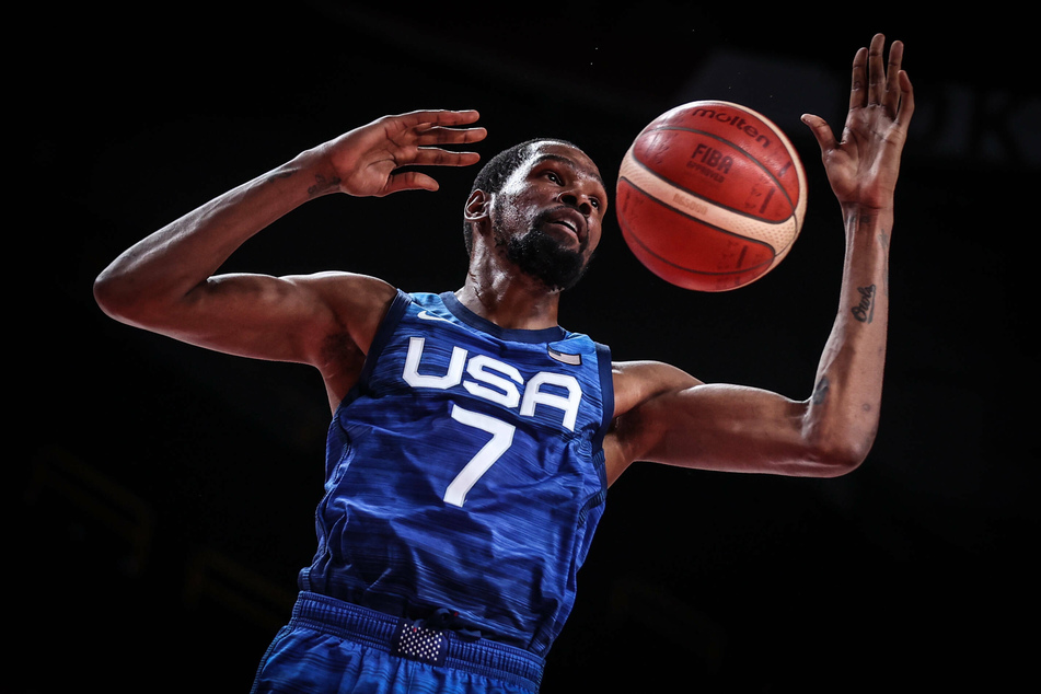 Kevin Durant was Team USA's top scorer with 29 points.