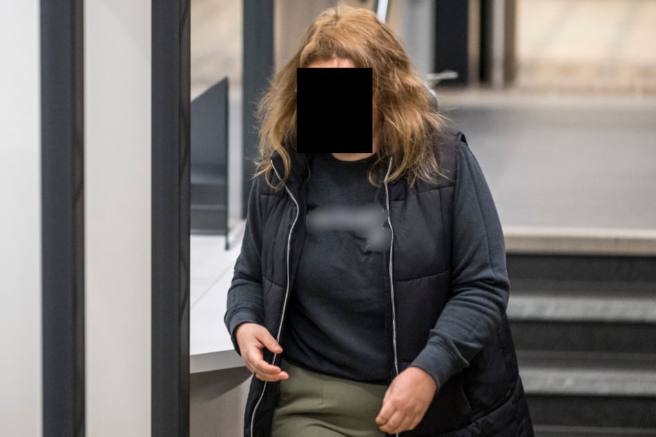 Stephanie G. (36) machte am Mittwoch von ihrem Schweigerecht Gebrauch.
