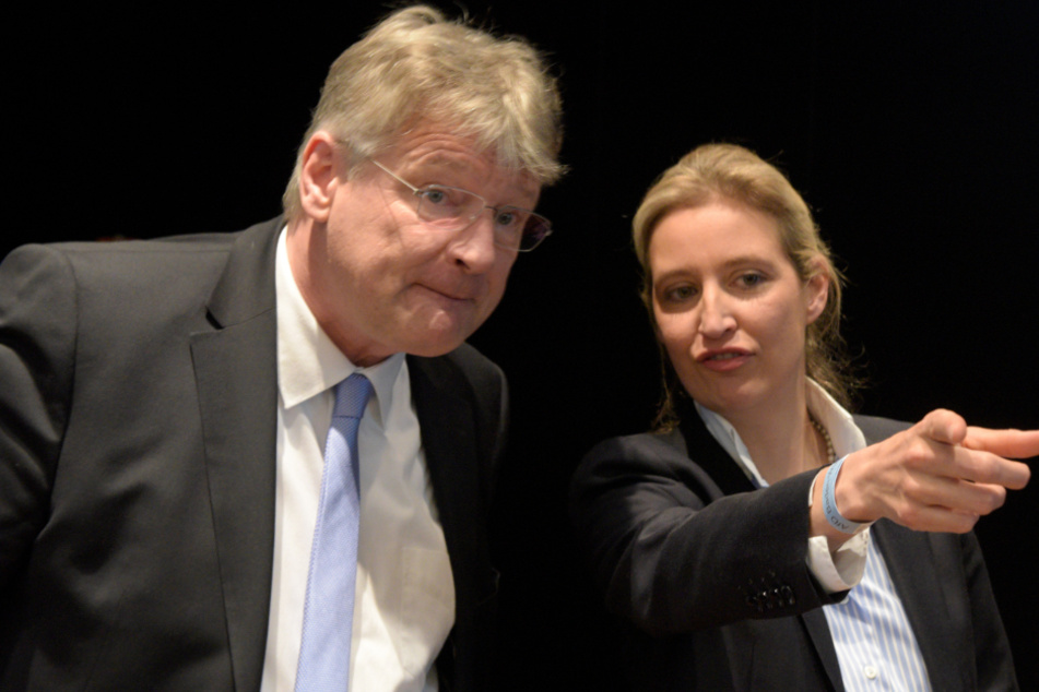 Jörg Meuthen (59) und Alice Weidel (41), prägende Figuren der AfD.
