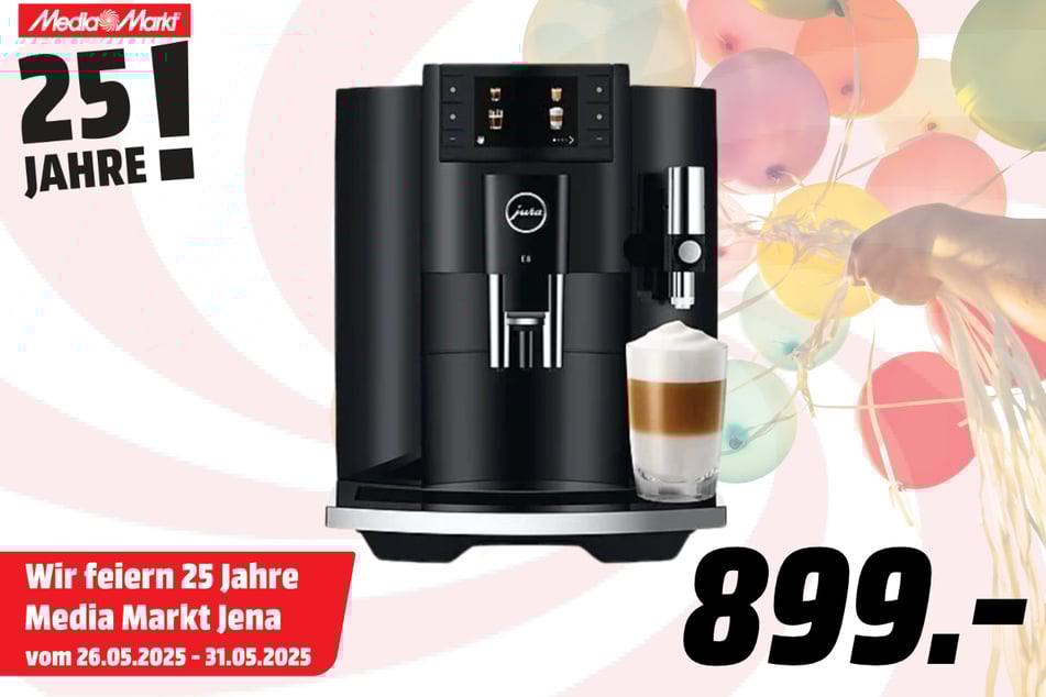 Jura-Kaffeevollautomat für 899 Euro.