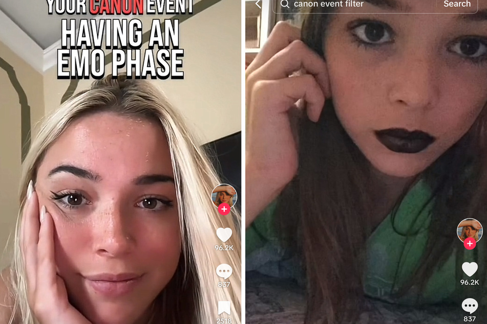 Olivia Dunne re-enters her "emo phase" in viral video!