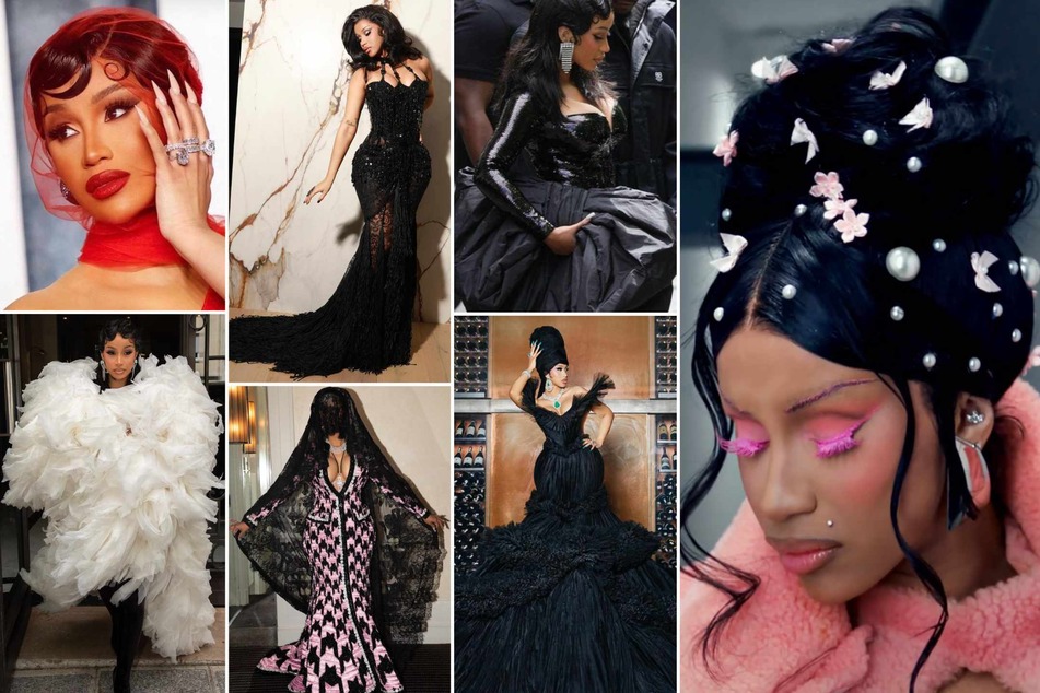 Cardi B routinely brings coquette aspects into her personal style on red carpets and at fashion shows!